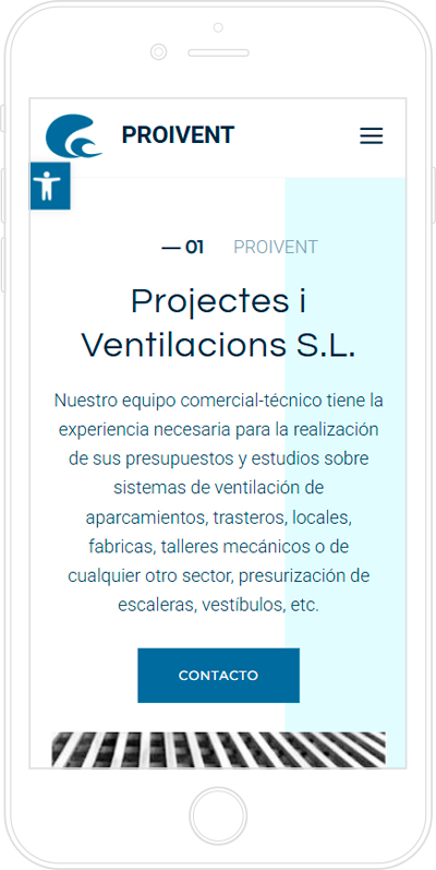 Página web WordPress para Proivent | Kit Digital | STELIS