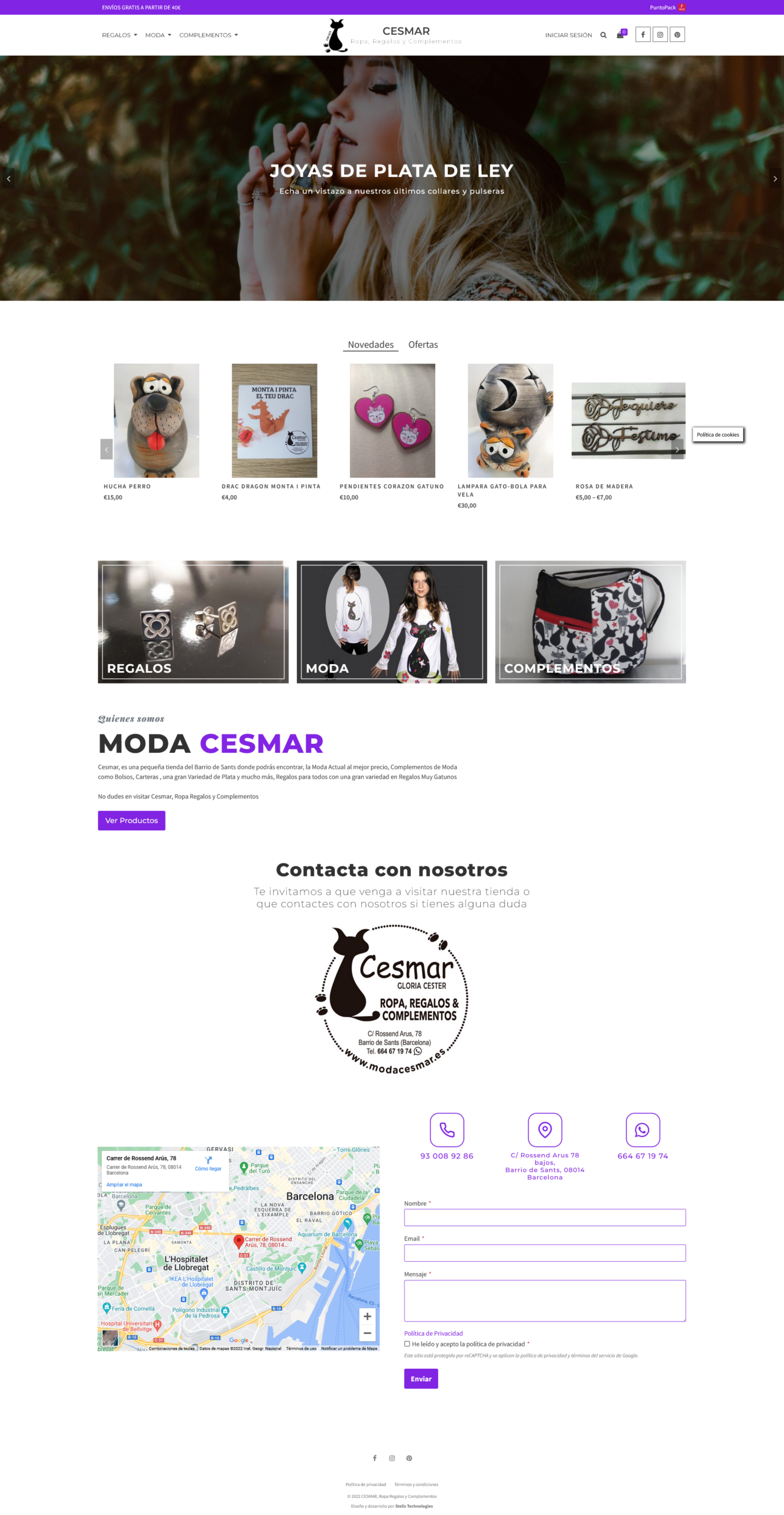 Tienda online WooCommerce para Moda Cesmar | STELIS