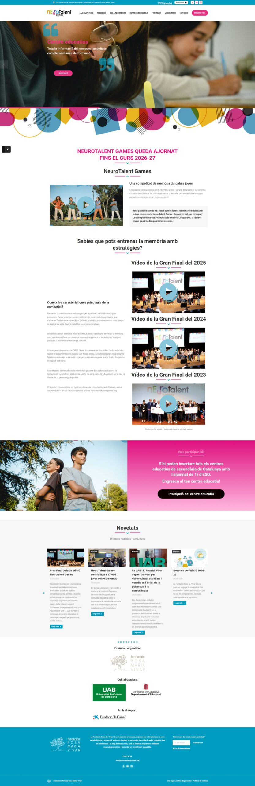 aplicación web laravel neurotalent