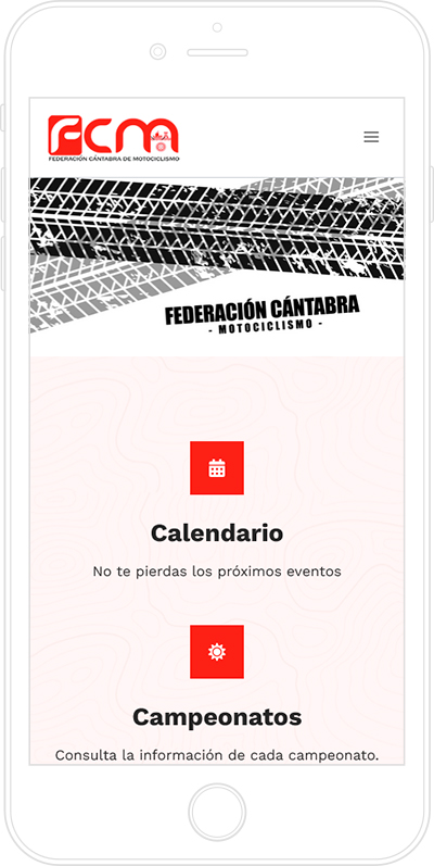 Página web WordPress para FCMotociclismo | STELIS