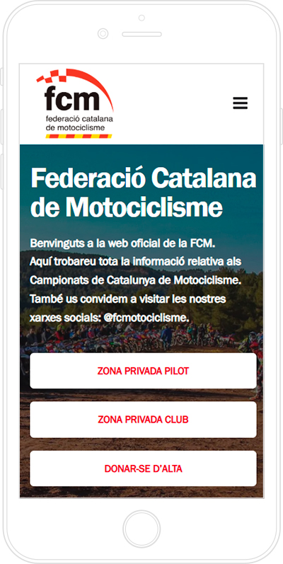 Página web WordPress para FCM | STELIS