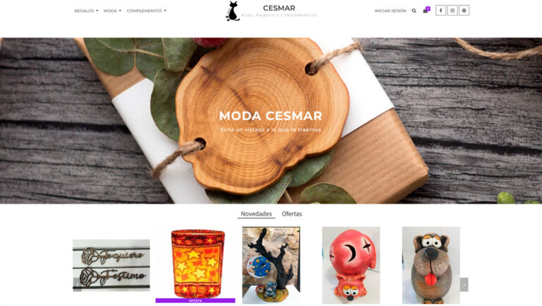 Moda Cesmar: Rediseño tienda online