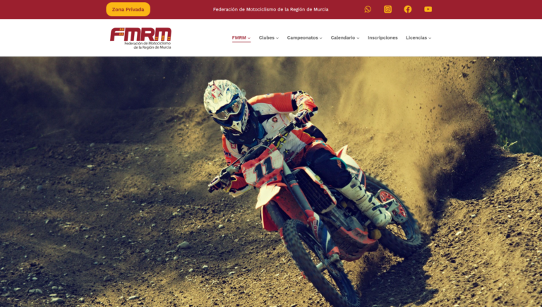 Página web WordPress para FMRM | API | STELIS