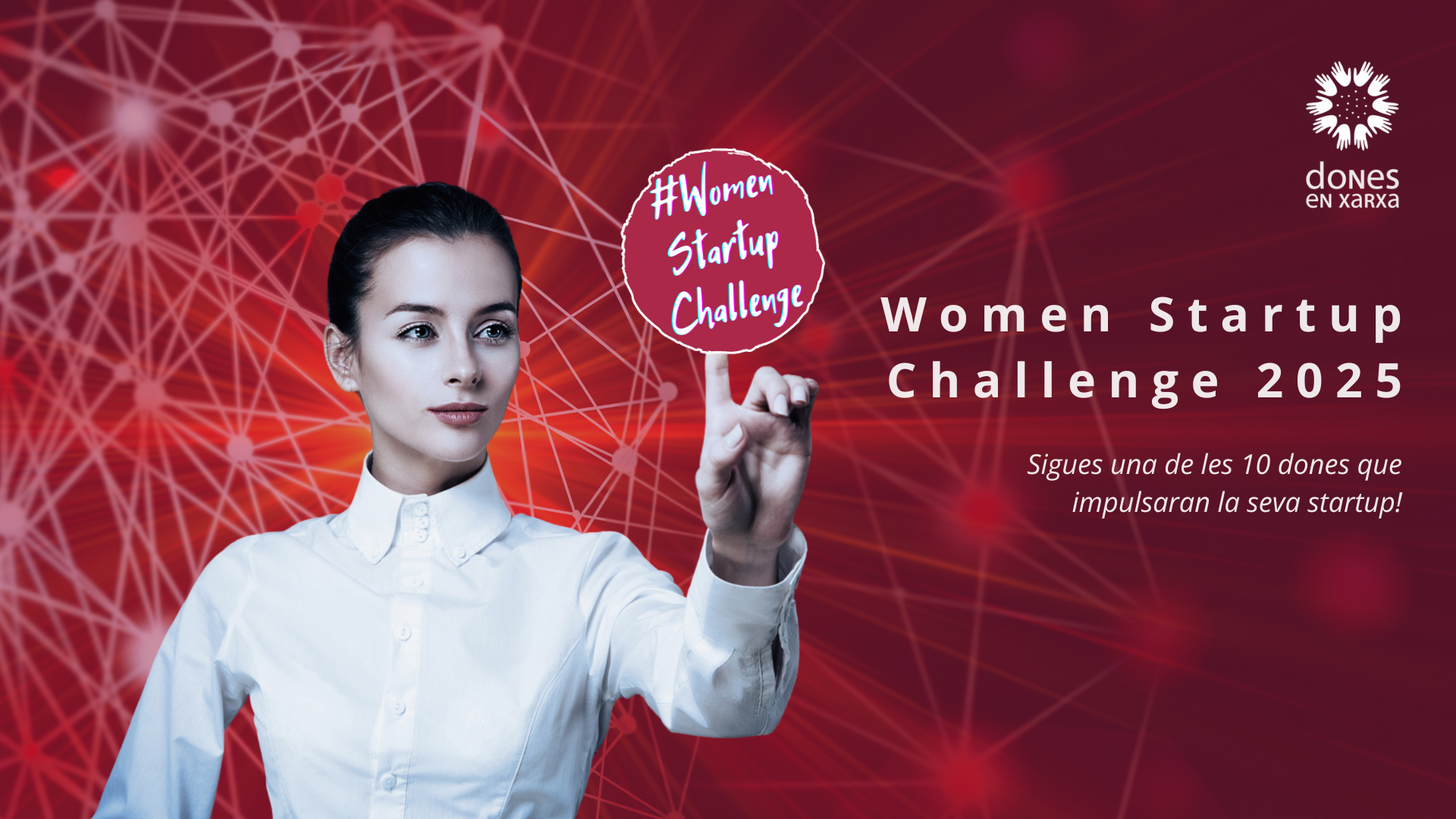 Dones en xarxa: Página web Wordpress