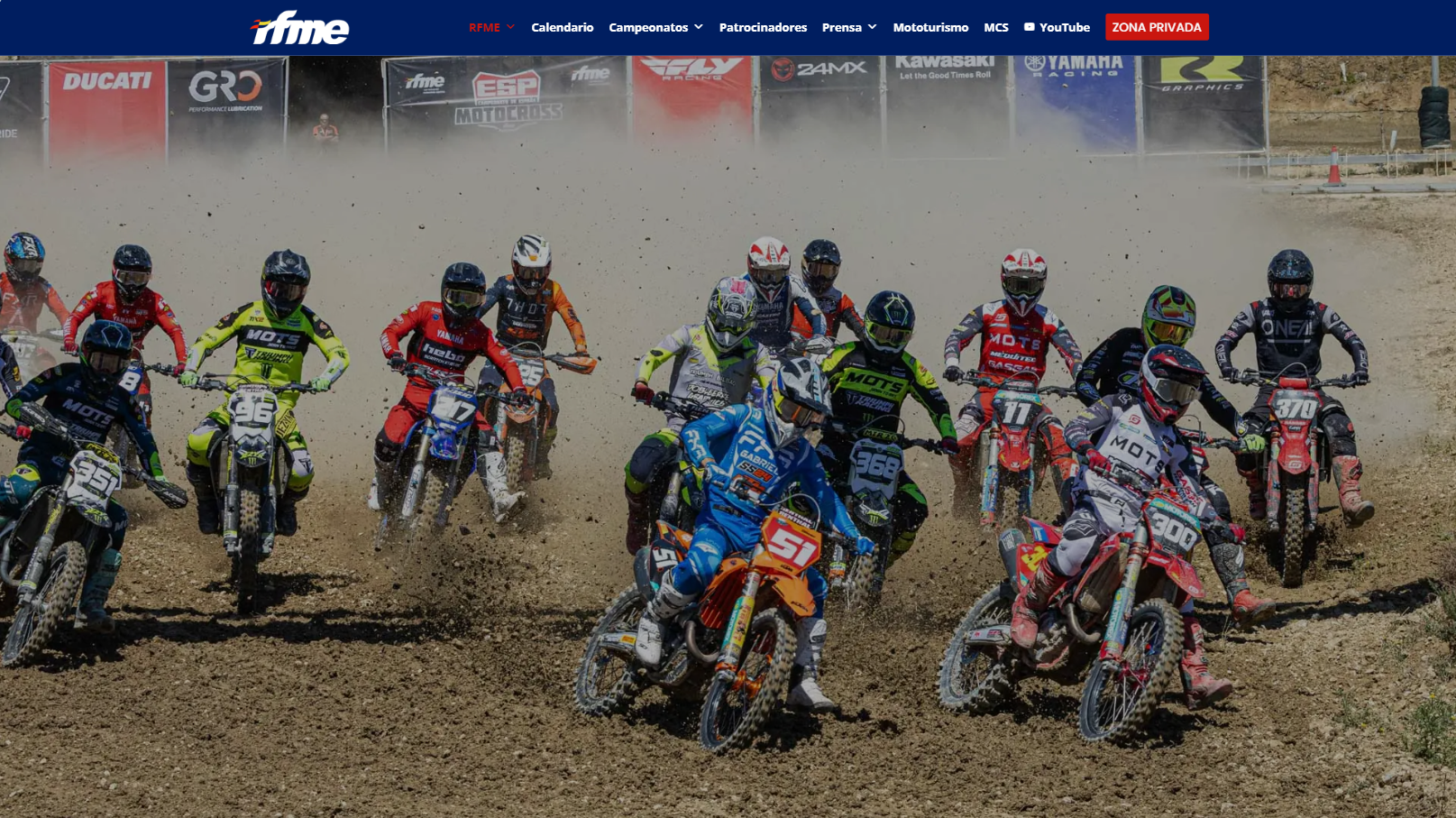 RFME: página web WordPress