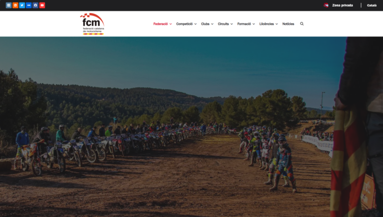 Página web WordPress para FCM | STELIS